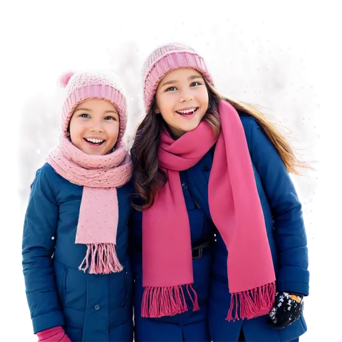 scarves,gapkids,snowflake background,granddaughters,schwester,winter background,winter clothing,winter clothes,image editing,touques,headscarfs,pink background,beautiful photo girls,photographic background,eskimos,two girls,childrenswear,scarfs,carolers,merrymakers,Photography,Fashion Photography,Fashion Photography 22