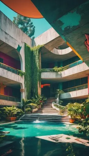 fallingwater,scampia,futuristic art museum,seidler,midcentury,niemeyer,biopolis,sfu,hypermodern,modernism,brutalism,mid century modern,ucsd,futuristic architecture,atriums,vertigo,sanatoriums,ucv,lair,concrete,Conceptual Art,Daily,Daily 21