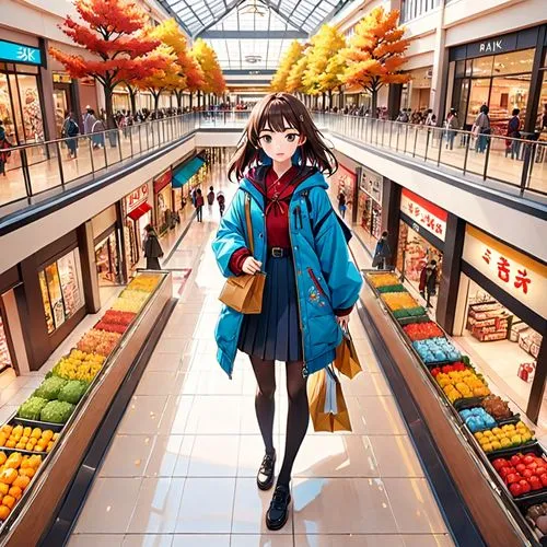 yodobashi,shopping icon,anime japanese clothing,shopping mall,shopping street,omotesando,Anime,Anime,General