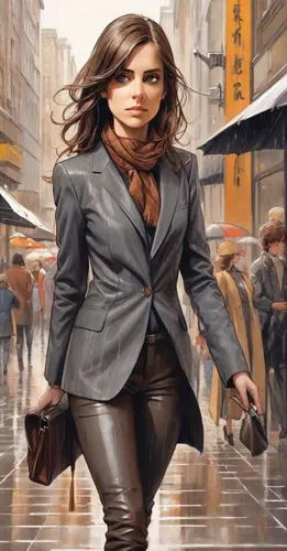 woman walking,girl walking away,women fashion,sprint woman,woman in menswear,women clothes,pedestrian,walking in the rain,bussiness woman,woman shopping,white-collar worker,a pedestrian,stock exchange broker,woman thinking,businesswoman,menswear for women,woman holding a smartphone,travel woman,woman holding gun,girl in a long,Digital Art,Comic