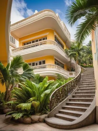 escaleras,escalera,hacienda,oranjestad,tropical house,barbados,palmilla,shorecrest,breezeway,acapulco,anguilla,aguadilla,outside staircase,frederiksted,mansion,grenada,yabucoa,winding steps,vallarta,escalona,Illustration,Realistic Fantasy,Realistic Fantasy 32