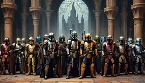 theed,inquisitors,asgardians,contingents,hall of the fallen,legions,spearmen,legionaries,the order of the fields,geonosis,templars,knighthoods,mandalorian,coruscant,mandos,eldar,legionis,modernisers,council,armors,Art,Classical Oil Painting,Classical Oil Painting 43