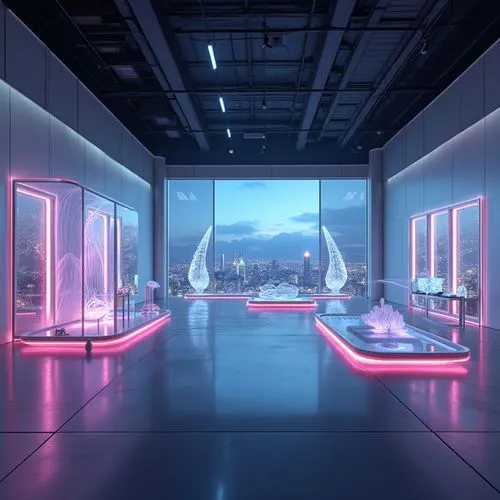 futuristic art museum,futuristic landscape,ufo interior,spaceship interior,sky space concept,aquariums,futuristic,spaceport,aquarium,computer room,aqua studio,cybercity,cyberport,cyberscene,seaquarium,cosmetics counter,graecorum,futuristic architecture,scifi,spaceship space,Photography,General,Realistic