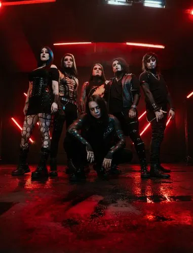 meteoroid,aop,skillet,tour to the sirens,the batteries,chasm,testament,money heist,new years day,overtone empire,goth subculture,against the current,pentagram,video clip,renegade,corvus,angels of the apocalypse,barricade,banks,x-men