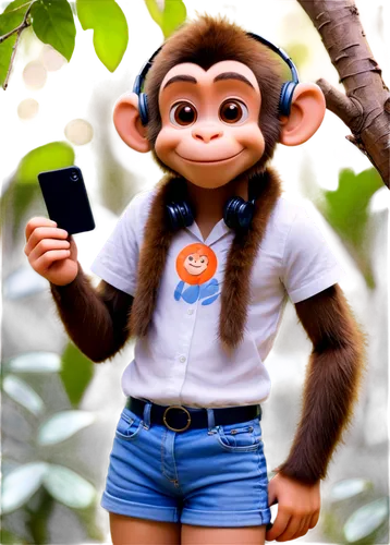 monkeying,orang utan,cheburashka,monke,simian,macaca,monkey,primatology,ape,macaco,mobitel,chimpanzee,primatologist,baby monkey,simians,cheeky monkey,primate,the monkey,mangabey,girl making selfie,Art,Artistic Painting,Artistic Painting 33