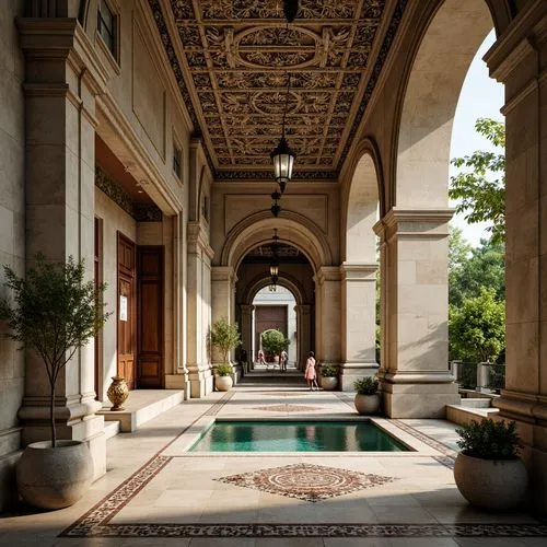 amanresorts,villa d'este,villa cortine palace,philbrook,rosecliff,dolmabahce,glyptotek,villa balbianello,sursock,kykuit,inside courtyard,cochere,marble palace,neoclassical,courtyard,cortile,persian architecture,courtyards,floor fountain,luxury property