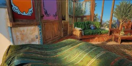 bedroom,guest room,cabana,woman on bed,hdr,bed and breakfast,children's bedroom,sleeping room,bed in the cornfield,guestroom,treatment room,idyllic,abandoned room,an apartment,bed,tenement,one room,vi