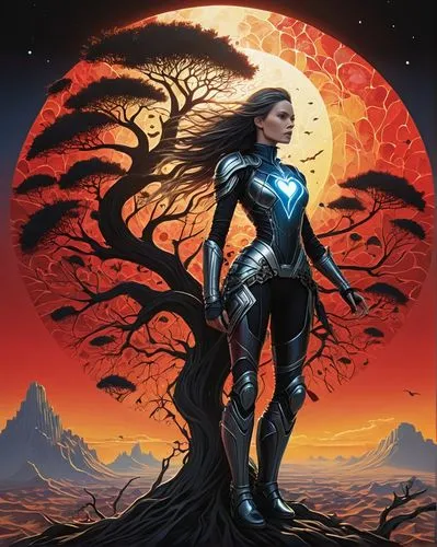 andromeda,nebula guardian,sci fiction illustration,nova,avenger,head woman,solar,cg artwork,avatar,the enchantress,fantasy woman,symetra,mother earth,katniss,heroic fantasy,artemisia,rosa ' amber cover,goddess of justice,elaeis,capitanamerica,Illustration,Realistic Fantasy,Realistic Fantasy 04