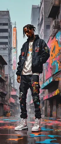 soundcloud icon,2d,world digital painting,would a background,novelist,album cover,street pigeon,rodeo,pedestrian,gangstar,vector illustration,bangkok,fire background,takeoff,city pigeon,kendrick lamar,vector graphic,nairobi,clean background,hip-hop,Illustration,Japanese style,Japanese Style 12