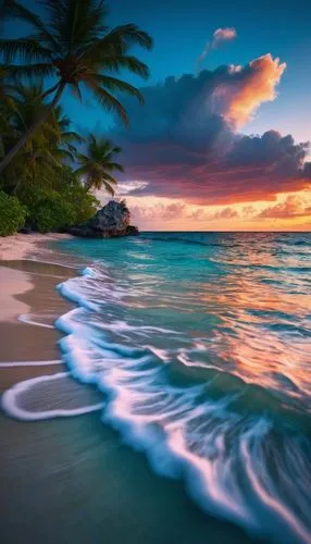 tropical beach,beautiful beaches,beach landscape,caribbean beach,hawaii,tropical sea,caribbean sea,beautiful beach,dream beach,sunrise beach,beach scenery,caribbean,ocean paradise,the caribbean,south pacific,brazilian beach,kauai,sunset beach,fiji,paradise beach,Photography,General,Fantasy