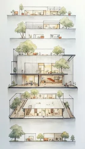 multistorey,habitaciones,balconies,multistory,cube stilt houses,multilevel,sky apartment,apartments,cubic house,multistoreyed,treehouses,an apartment,cantilevered,lofts,archidaily,condominia,penthouses,architect plan,apartment building,renderings