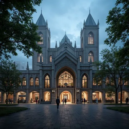 haunted cathedral,nidaros cathedral,gothic church,cathedral,collegiate basilica,the cathedral,st mary's cathedral,temple square,hearst,evangelical cathedral,rattanakiri,masjid jamek mosque,beautiful buildings,rattanakosin,minor basilica,cathedrals,yale university,tulane,the basilica,neogothic