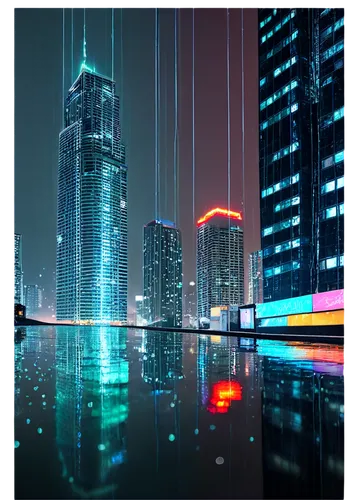 dubai marina,guangzhou,dubai,cybercity,doha,dhabi,cyberport,dubia,cityscape,futuristic landscape,dubai fountain,mubadala,abu dhabi,light trail,dubay,ajman,shanghai,city at night,uae,metropolis,Illustration,Realistic Fantasy,Realistic Fantasy 23