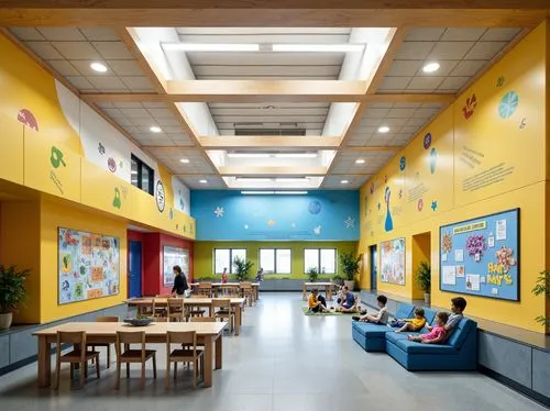 children's interior,school design,children's operation theatre,prekindergarten,children's room,pediatrics,cafeteria,hospital ward,holy spirit hospital,kindergarten,shenzhen vocational college,kinsolving,montessori,atriums,lunchrooms,interhostel,kindergartens,lunchroom,university hospital,daylighting