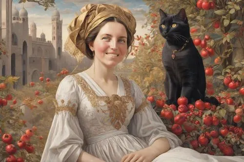 girl picking apples,duchesse,perugini,palmerston,woman eating apple,girl in the garden