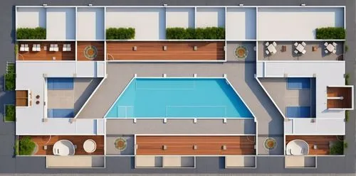 Round, community lounge, landscaping, cultural center, furniture, balcony,swimming pool,roof top pool,apartments,outdoor pool,condominium,leisure facility,apartment block,apartment complex,apartment b