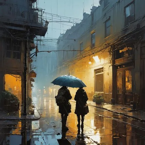 walking in the rain,rainy day,umbrellas,in the rain,rainy,donsky,rainfall,after rain,golden rain,after the rain,world digital painting,umbrella,rainy season,heavy rain,the sun and the rain,man with umbrella,asian umbrella,rainswept,rain,light rain,Conceptual Art,Sci-Fi,Sci-Fi 01