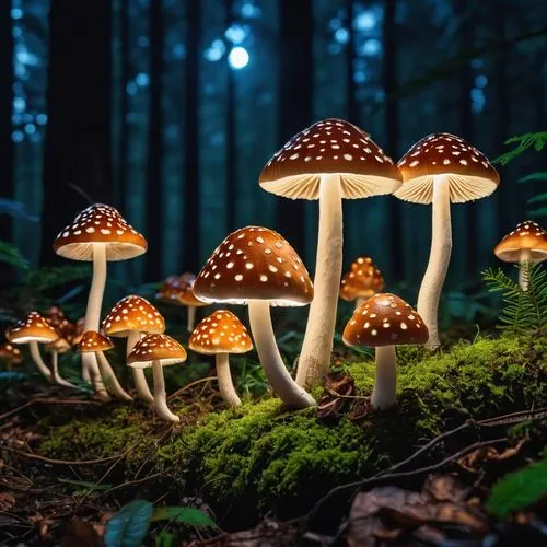 mushroom landscape,forest mushrooms,edible mushrooms,umbrella mushrooms,toadstools,agaricaceae,forest mushroom,mushrooms,edible mushroom,fungi,brown mushrooms,fungal science,mushroom island,fairy forest,champignon mushroom,wild mushrooms,forest floor,club mushroom,medicinal mushroom,fungus,Photography,General,Realistic