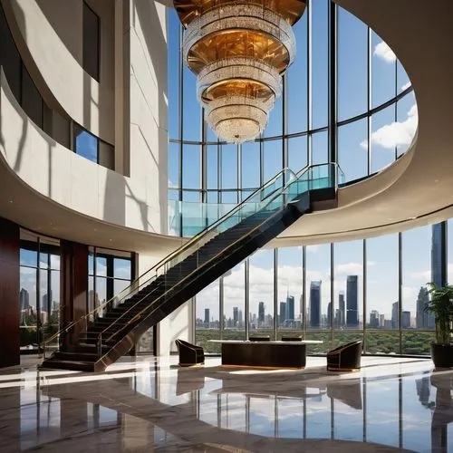 rotana,largest hotel in dubai,lobby,foyer,habtoor,penthouses,escala,vdara,hotel lobby,borgata,glass building,atriums,segerstrom,costanera center,the observation deck,tallest hotel dubai,glass wall,oval forum,elevators,intercontinental,Illustration,Realistic Fantasy,Realistic Fantasy 22