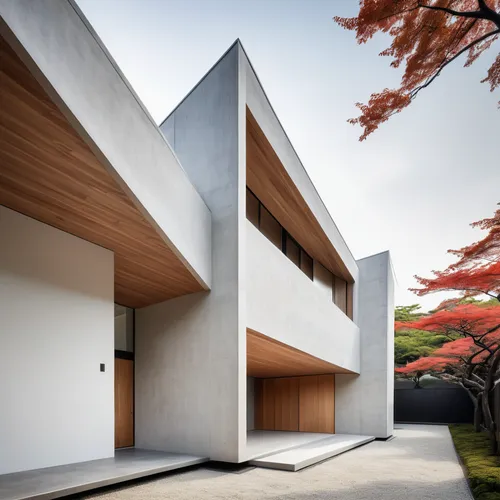 japanese architecture,archidaily,cubic house,folding roof,modern architecture,asian architecture,wooden facade,cube house,frame house,facade panels,corten steel,modern house,residential house,timber house,stucco wall,kirrarchitecture,exposed concrete,dunes house,house shape,wooden house,Illustration,Black and White,Black and White 32