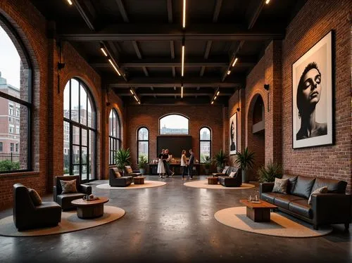 loft,lofts,brickyards,soulpepper,brickworks,lobby,minotti,redbrick,modern office,tribeca,offices,factory hall,gansevoort,nscad,meatpacking,officine,red brick,headhouse,eveleigh,meatpacking district