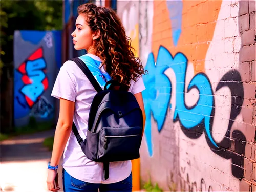 jansport,schoolbag,bookbag,girl walking away,bookbags,schoolbags,eastpak,backpacks,backpack,expelled,schoolyard,backpacked,chachi,tagger,knapsack,girl in overalls,rucksacks,videoclip,coedited,schooler,Conceptual Art,Graffiti Art,Graffiti Art 09