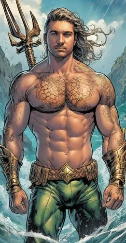 Vulko in Aquaman comic series, combat amour ,aquaman,sea god,god of the sea,poseidon,barbarian,poseidon god face,sea man,merman,tarzan,ramayan,lord shiva,heroic fantasy,moana,bordafjordur,male charact