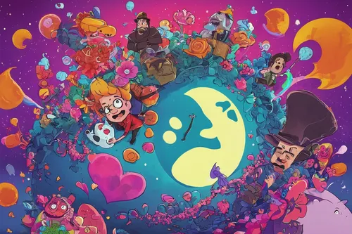 osomatsu,halloween wallpaper,star balloons,halloween illustration,halloween background,candy cauldron,comic bubbles,fairy galaxy,colorful balloons,halloween poster,little planet,spirit ball,comic book bubble,comic bubble,yo-kai,balloon trip,kids illustration,balloon,donut illustration,frozen bubble,Illustration,Paper based,Paper Based 27