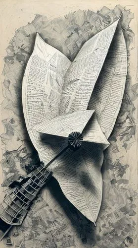 paper rose,paper art,pencil and paper,pencil art,blonde woman reading a newspaper,crumpled paper,folded paper,book pages,parchment,charcoal drawing,braque francais,bookmark with flowers,pencil drawing