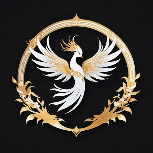 emblem,laurel wreath,nz badge,steam icon,life stage icon,kr badge,firebird,phoenix,fire logo,firebirds,logo header,national emblem,phoenix rooster,constellation swan,br badge,alliance,edit icon,dove of peace,owl background,r badge,Unique,Design,Logo Design