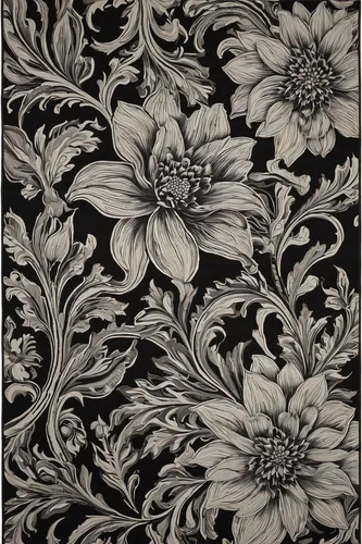 floral border paper,damask paper,floral pattern paper,flower fabric,black and white pattern,damask background,floral pattern,flowers pattern,flowers fabric,damask,flower pattern,paisley pattern,floral ornament,seamless pattern,textile,traditional pattern,patterned wood decoration,fabric design,brown fabric,kimono fabric,Illustration,Black and White,Black and White 01