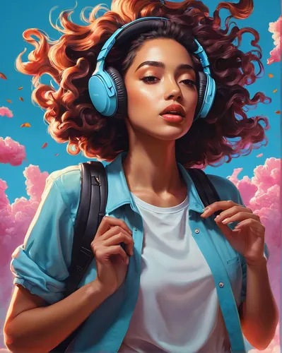 OMG: The Sony noise cancelling headphones people go crazy for are still down to their Prime Day price,spotify icon,rosa ' amber cover,music background,girl with speech bubble,world digital painting,di