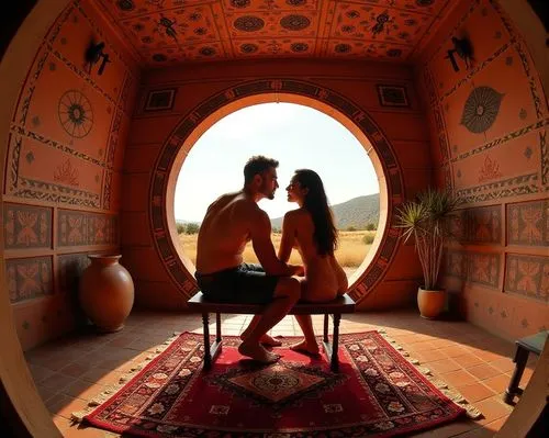 marrakesh,honeymoons,wadirum,Illustration,Realistic Fantasy,Realistic Fantasy 01