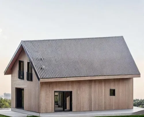 black roof, white wooden walls to right side 




,timber house,danish house,wooden house,field barn,piglet barn,folding roof,wooden roof,wooden church,frame house,wooden facade,frisian house,slate ro