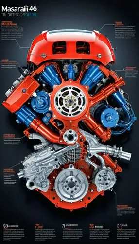 mercedes engine,metrication,midengine,meccano,red motor,maranello,Unique,Design,Infographics