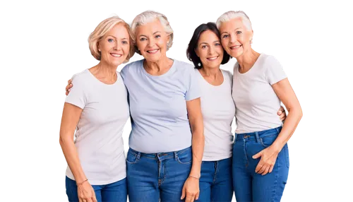 Family portrait, three-generation family, parents, children, grandparents, smiling faces, casual wear, jeans, t-shirts, warm atmosphere, soft focus, natural light, 3/4 composition, shallow depth of fi