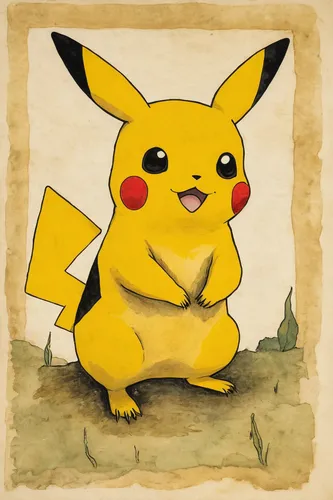 pika,pikachu,pixaba,pokemon,pokémon,knuffig,pokemon go,cute cartoon character,pokemongo,abra,chu human,watercolor,stud yellow,game drawing,chalk drawing,cachupa,edit icon,anthropomorphized animals,stump,navi,Art,Artistic Painting,Artistic Painting 47