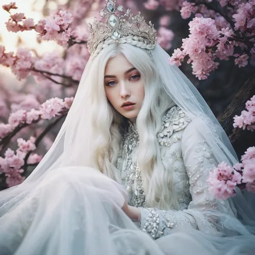 white rose snow queen,fairy queen,the snow queen,bridal clothing,spring crown,bridal dress,sun bride,suit of the snow maiden,silver wedding,dead bride,bridal,bridal veil,fairy tale character,white lilac,fairy tale,bride,white lady,white blossom,wedding dress,wedding dresses,Photography,Artistic Photography,Artistic Photography 12