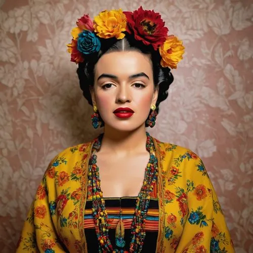 frida kahlo,kahlo,frida,guelaguetza,flamenca,uzbek,Art,Artistic Painting,Artistic Painting 31