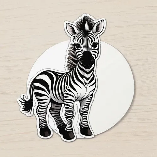 burchell's zebra,baby zebra,zebra,diamond zebra,zebra pattern,quagga,animal stickers,zebras,zebra rosa,clipart sticker,zebra crossing,zebra fur,zonkey,zebra longwing,okapi,scrapbook stick pin,tapir,giraffidae,automotive decal,kawaii animal patches,Unique,Design,Sticker