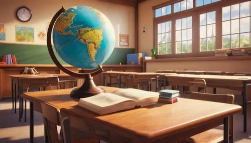 terrestrial globe,classroom,schoolrooms,school desk,classrooms,schoolroom,class room,school administration software,desks,school design,school items,3d model,school tools,science education,school enrollment,educare,pedagogically,robinson projection,educationally,school management system,Photography,General,Realistic