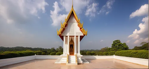 วัดไทย สีทองขาว,dhammakaya pagoda,thai temple,wat huay pla kung,buddhist temple complex thailand,chiang mai,kuthodaw pagoda,chiang rai,stupa,thai buddha,phra nakhon si ayutthaya,somtum,theravada buddh