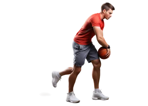 Human male, athletic build, muscular arm, bent elbow, inflamed bursa, redness around joint, sweat droplets, sporty clothes, basketball/tennis shorts, sport shoes, dynamic pose, 3/4 composition, shallo