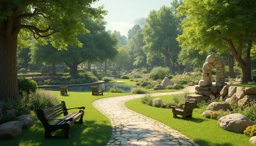 nature garden,gardens,pathway,sake gardens,green garden,greenspace,greenspaces,forest path,the garden,garden bench,english garden,riverwood,cryengine,green space,urban park,towards the garden,garden of plants,arboretum,walk in a park,garden,Photography,General,Realistic