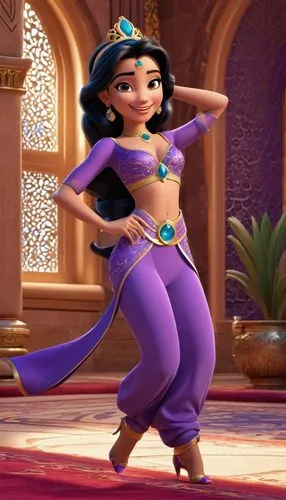 aladha,aladin,aladdin,jasmine,radha,arabian,tiana,disney character,belly dance,sari,bollywood,ethnic dancer,mulan,rem in arabian nights,jaya,dulzaina,rapunzel,hula,maya,kamini,Unique,3D,3D Character