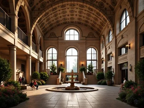 atriums,louvre,glyptotek,lobby,atrium,louvre museum,peristyle,cochere,entrance hall,inside courtyard,orangerie,orangery,musée d'orsay,foyer,philbrook,hotel lobby,gct,biltmore,nemacolin,conservatory