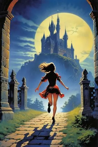 castlevania,eilonwy,akko,magical adventure,fantasia,shadowgate,lufia,yohko,schierstein,minako,hisaishi,phantasia,aeris,sango,fievel,fairy tale,hildebrandt,spellbinder,hamelin,fantasy world,Conceptual Art,Sci-Fi,Sci-Fi 19