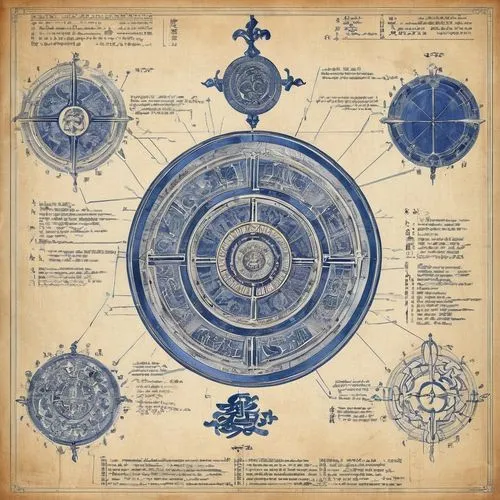 dharma wheel,zodiac,harmonia macrocosmica,planisphere,steampunk gears,wind rose,compass rose,signs of the zodiac,copernican world system,blueprint,orrery,ship's wheel,compass,mandala framework,star chart,zodiac sign,blueprints,zodiac signs,geocentric,glass signs of the zodiac,Unique,Design,Blueprint