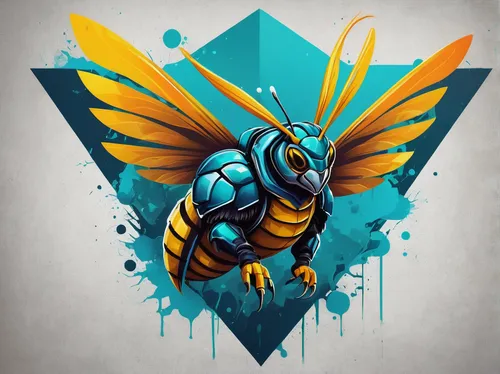 blue wooden bee,kryptarum-the bumble bee,scarab,butterfly vector,drone bee,bumble-bee,blue-winged wasteland insect,bumblebee fly,scarabs,navi,winged insect,gatekeeper (butterfly),deaths head hawk-moth,heath-the bumble bee,drawing bee,wild bee,wasp,the hive,bee,hive,Illustration,Realistic Fantasy,Realistic Fantasy 24