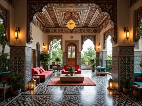 amanresorts,moroccan pattern,riad,marrakesh,persian architecture,morocco,haveli,marrakech,qasr al watan,iranian architecture,mahdavi,marocco,maroc,khaneh,sursock,mamounia,emirates palace hotel,the cairo,marocchi,lobby